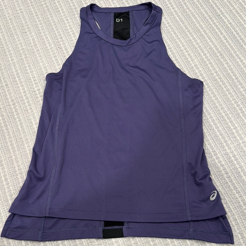 Asics Purple Sleeveless Relaxed Tank Top